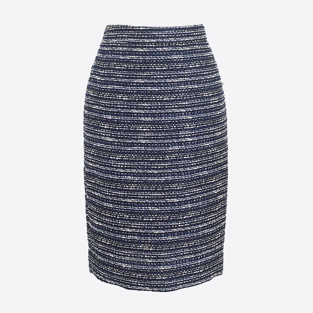 NWT J.Crew Tweed Pencil Skirt sz 4